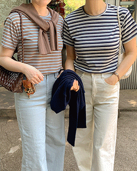 Summer Stripe Short T shirts