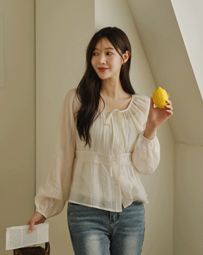 Fluttery Romantic Frill Blouse