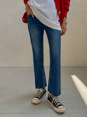 <FONT COLOR=RED>[Limited Special 70% Discount]</font><BR> Maternity*Boot cut denim that fits your body
