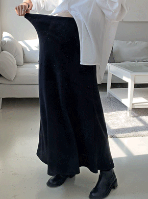 Maternity*Mori incision Flare Rong skirt