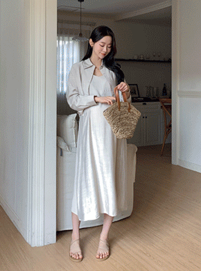 Maternity*Haru& One Piece Shirtset