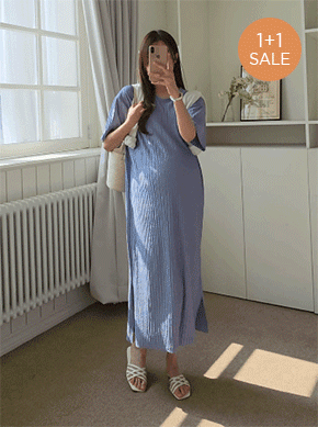 1+1 Maternity*Smoothie Wave One Piece