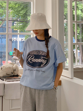 Maternity*Ainoko loose fit Short T shirts