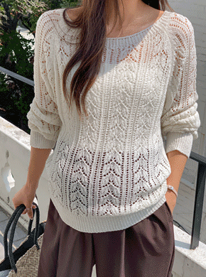 Maternity*Q&Skasi Boat Neck Knit