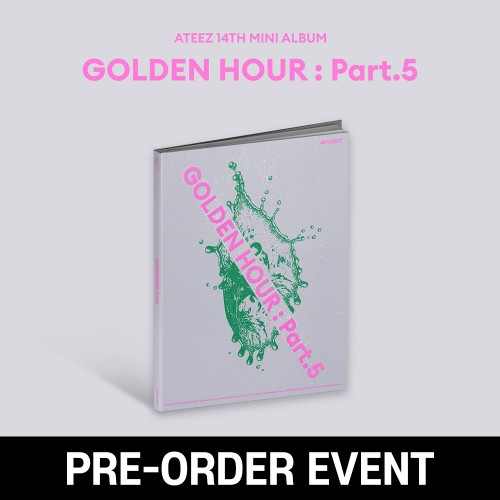 [PRE-ORDER EVENT] 에이티즈 (ATEEZ) - 14TH MINI ALBUM GOLDEN HOUR : Part.5 [DIARY VER.]