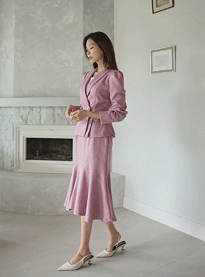 Elegance Mermaid Fit Set-up Skirt