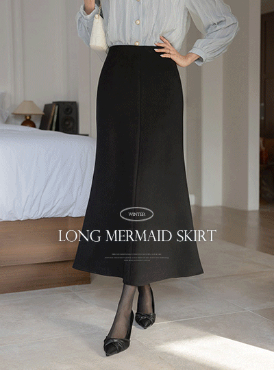 Pauline Long Mermaid Skirt