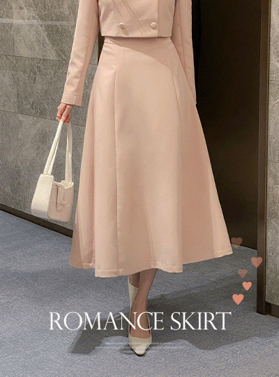 Romance Flared Set-up Skirt