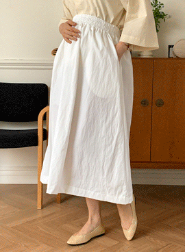 <b>[Limited-time discount]</b> Early to mid-career mom*Basrak flare banding skirt