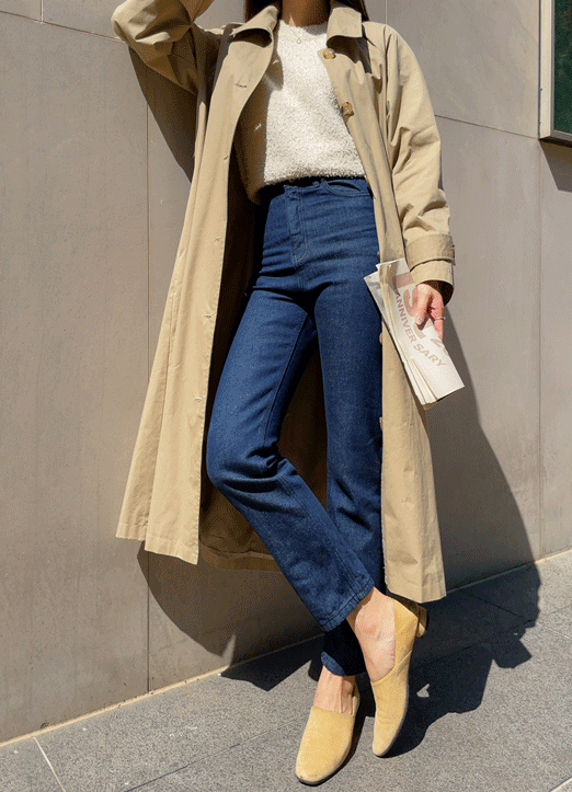 Cone Mills Denim Straight Fit Jeans