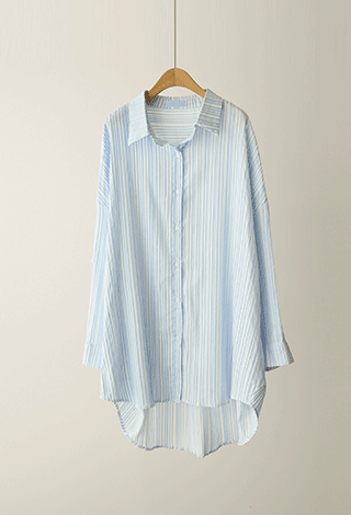 ひぎるロングシャツ T9821