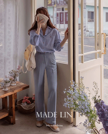[Best Special Price 8,000 Won Discount] [All-Purpose Coordination/Fat Cover] <FONT color=#5a3954>MADE PREMIUM</font> Neuroming No Wrinkles! Charur Straight Fit Slacks Pants [size: S, M, L (Long/Short)]