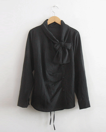 [Special Sale 30% ★ Limited Quantity] Jerik & Tie Autumn Tencel Lovely Blouse [Size: F (55~66)]