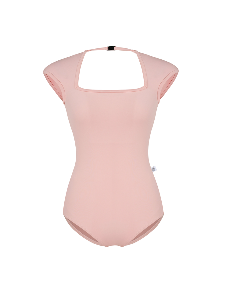 Grace Square Leotard [Prima Peach] Korea