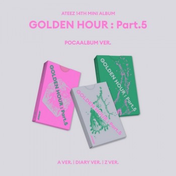 [Set] ATEEZ – GOLDEN HOUR : Part.5 (POCAALBUM)