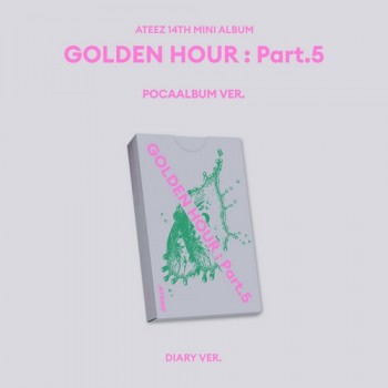 ATEEZ - GOLDEN HOUR : Part.5 (POCAALBUM) (Diary ver.)