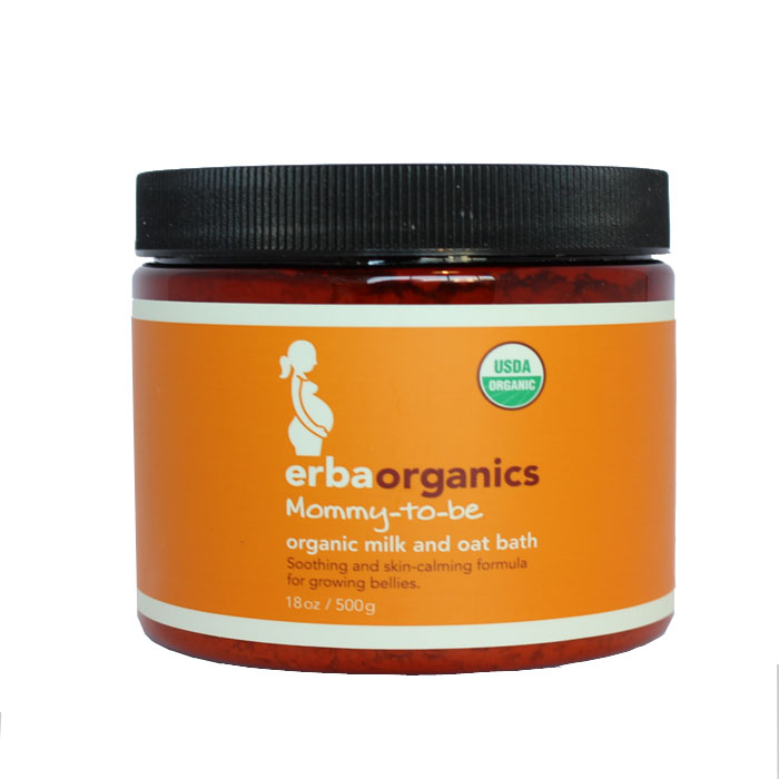 ErbaOrganics Mommy-to-be Organic Milk & Oat Bath (18 oz.)