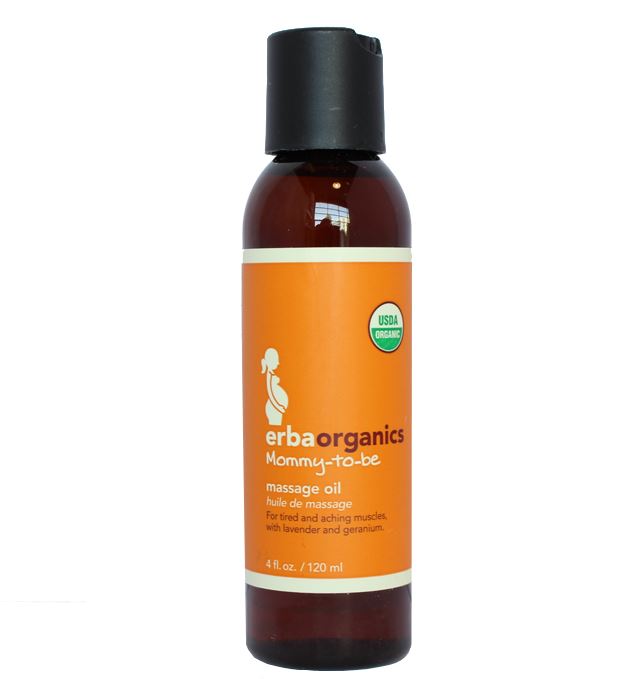 ErbaOrganics Mommy-to-be Massage Oil (4 oz.)