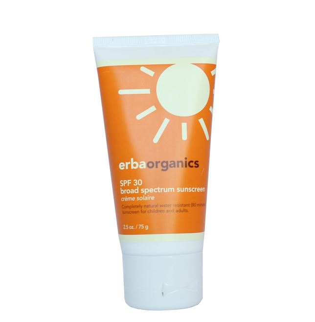 ErbaOrganics Broad Spectrum Sunscreen (3.2 oz.)
