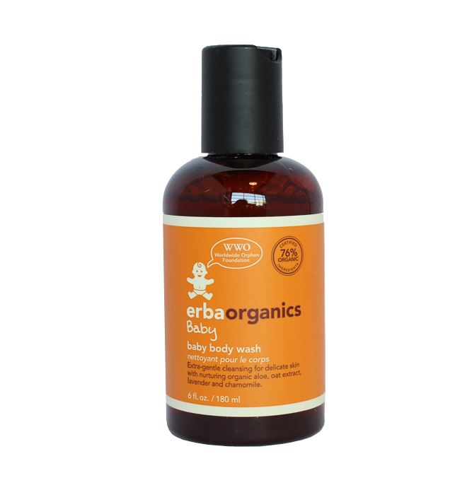 ErbaOrganics Baby Body Wash (6 oz.)